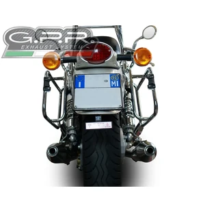 GPR Moto Guzzi California 1100 2003/05 Pair EC-Approv. slip-on exhaust catalized kuva