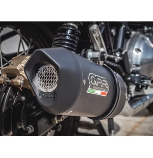 GPR Royal Enfield Interceptor 650 2019/20 e4 EC-Approv. slip-on exhaust catalize kuva