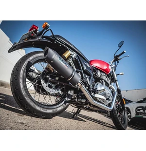 GPR Royal Enfield Continental 650 2019/20 e4 EC-Approv. slip-on exhaust catalize kuva