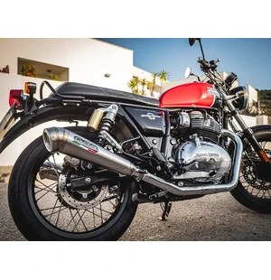 GPR Royal Enfield Continental 650 2019/20 e4 EC-Approv. slip-on exhaust catalize kuva