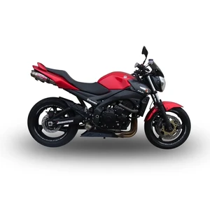 GPR Suzuki Gsr 600 2006/11 Pair EC-Approv. slip-on exhaust Deeptone Inox kuva