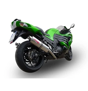 GPR Kawasaki Zzr 1400 2008/11 Pair EC-Approv. slip-on exhaust Trioval kuva