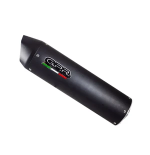 GPR Suzuki Gsx 1400 2001/07 Pair EC-Approv. slip-on exhaust Furore Nero kuva