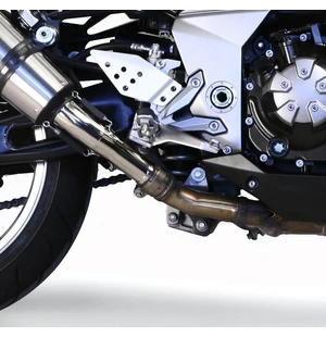 GPR Kawasaki Z 1000 2007/09 Pair EC-Approv. slip-on exhaust catalized M3 Inox kuva