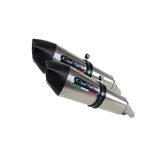 GPR Kawasaki Z 1000 Sx 2011/16 e3 Pair EC-Approv. slip-on exhaust Gpe Ann. Titai kuva
