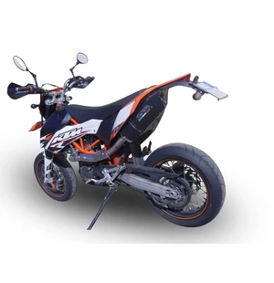GPR Ktm Enduro 690 - Smc 690 - R 2007/16 EC-Approv. full line exhaust Furore Ner kuva