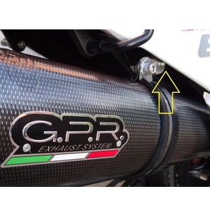 GPR Husqvarna Te 630 E - Sms - Smr2010/14 Pair EC-Approv. slip-on exhaust catali kuva
