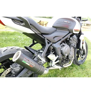 GPR Triumph Trident 660 2021/2022 e5 EC-Approv. full line exhaust catalized M3 B kuva
