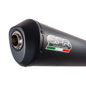GPR Honda Dominator Nx 650 1988/01 EC-Approv. silencer with mid-full line Ghisa kuva