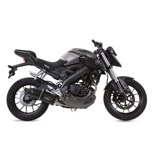 GPR Yamaha Mt 125 2014/16 EC-Approv. full line exhaust catalized Furore Nero kuva