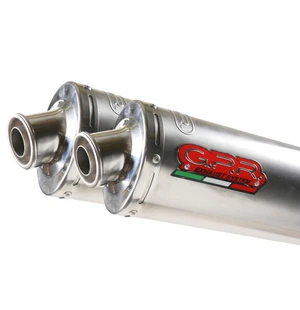 GPR Ducati Monster S2R 800 2004/07 EC-Approv. silencer with mid-full line Inox T kuva