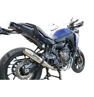 GPR Yamaha Mt-07 2014/2016 e3 Racing full line exhaust Deeptone Inox kuva