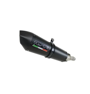 GPR Ducati Hypermotard 796 2010/12 EC-Approv. silencer with mid-full line Gpe An kuva