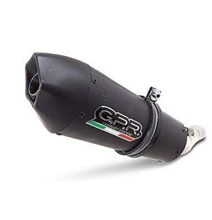 GPR Gilera Gp 800 2in1 2008/13 EC-Approv. silencer with mid-full line Gpe Ann. B kuva