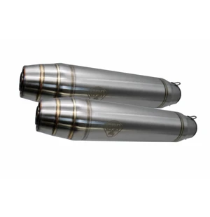GPR Honda Vtr 250 1988/1990 Double univ. EC-Approv. silencer w/o link pipes Deep kuva
