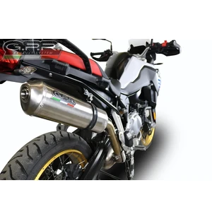 GPR Bmw F 850 Gs - Adventure 2018/20 e4 EC-Approv. slip-on exhaust Satinox kuva