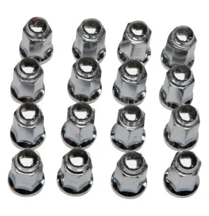 ITP Hjulmuttersats 10 x 1.25mm 90° kromad 16 st image