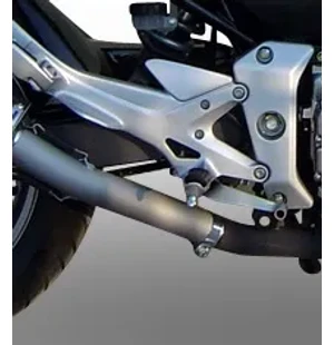 GPR Honda Cbf 500 2004/07 EC-Approv. slip-on exhaust catalized Satinox kuva