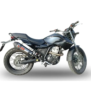GPR Derbi Mulhacèn 125 2006/11 EC-Approv. slip-on exhaust Gpe Ann. Titaium kuva