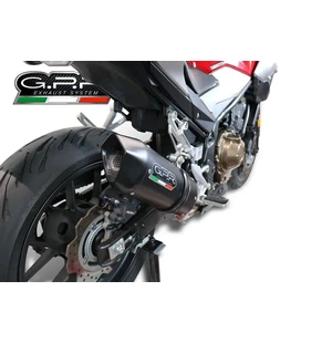 GPR Honda Cb 500 F 2019/20 e4 EC-Approv. slip-on exhaust Furore Evo4 Nero kuva
