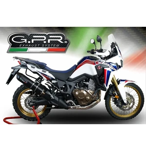 GPR Honda Crf 1000 L Africa Twin 2018/19 e4 EC-Approv. slip-on exhaust Furore Ev kuva