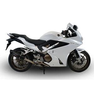 GPR Honda Vfr 800 F 2017/20 e4 EC-Approv. slip-on exhaust Furore Evo4 Nero kuva