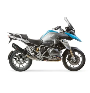 GPR Bmw R 1200 Gs 2017/18 e4 EC-Approv. slip-on exhaust Furore Evo4 Nero kuva