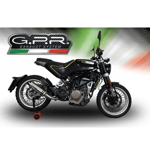 GPR Husqvarna Svartpilen 401 2018/19 e4 EC-Approv. slip-on exhaust M3 Titanium N kuva