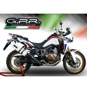 GPR Honda Crf 1000 L Africa Twin 2018/19 e4 EC-Approv. slip-on exhaust Albus Evo kuva