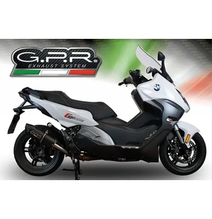 GPR Bmw C 650 Sport 2016/20 e4 EC-Approv. slip-on exhaust Furore Evo4 Nero kuva
