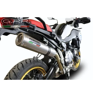 GPR Bmw F 850 Gs - Adventure 2018/20 e4 EC-Approv. slip-on exhaust M3 Inox kuva
