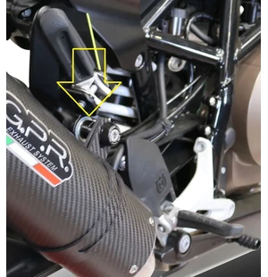 GPR Husqvarna Svartpilen 701 2018/20 e4 EC-Approv. slip-on exhaust GP Evo4 Titan kuva