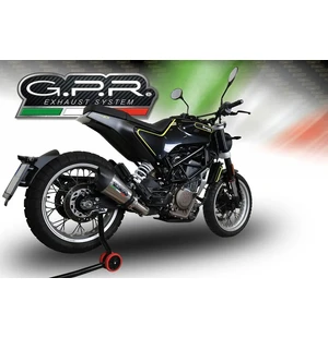 GPR Husqvarna Svartpilen 401 2018/19 e4 EC-Approv. slip-on exhaust GP Evo4 Titan kuva