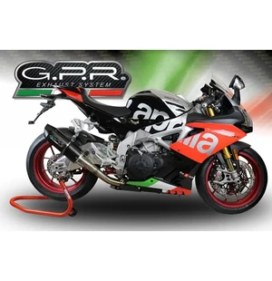 GPR Aprilia Tuono 1100 V4 Rr 2017/20 e4 EC-Approv. slip-on exhaust catalized Fur kuva