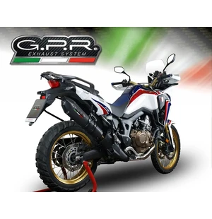 GPR Honda Crf 1000 L Africa Twin 2018/19 e4 EC-Approv. slip-on exhaust GP Evo4 B kuva