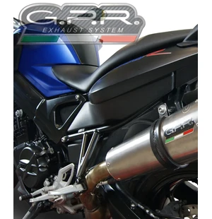 GPR Bmw F 800 R 2017/19 e4 EC-Approv. slip-on exhaust GP Evo4 Titanium kuva
