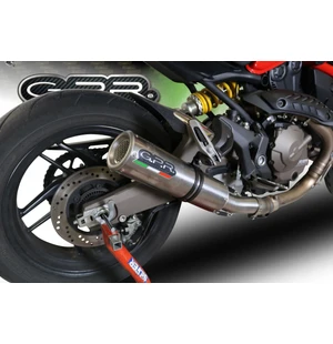 GPR Ducati Monster 1200 S/R 2017/20 e4 EC-Approv. slip-on exhaust catalized M3 T kuva