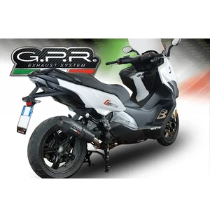 GPR Bmw C 650 Sport 2016/20 e4 EC-Approv. slip-on exhaust GP Evo4 Black Titanium kuva