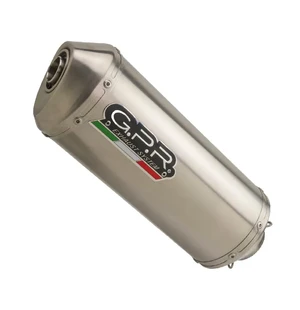 GPR Moto Guzzi Griso 1200 8V 2007/16 EC-Approv. slip-on exhaust Satinox kuva