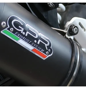 GPR Husqvarna Vitpilen 401 2020 e4 EC-Approv. slip-on exhaust Furore Evo4 Nero kuva