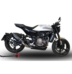 GPR Husqvarna Vitpilen 701 2018/20 e4 EC-Approv. slip-on exhaust Furore Evo4 Ner kuva
