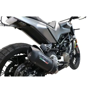 GPR Husqvarna Svartpilen 401 2020 e4 EC-Approv. slip-on exhaust Furore Evo4 Nero kuva