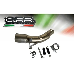 GPR Kawasaki Z 125 2019/20 e4 EC-Approv. slip-on exhaust Furore Evo4 Nero kuva