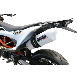 GPR Ktm Smc 690 R 2019/20 e4 EC-Approv. slip-on exhaust catalized Albus Evo4 kuva