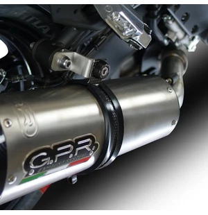 GPR Kawasaki Versys 1000 i.e. 2017/18 e4 EC-Approv. slip-on exhaust M3 Inox kuva