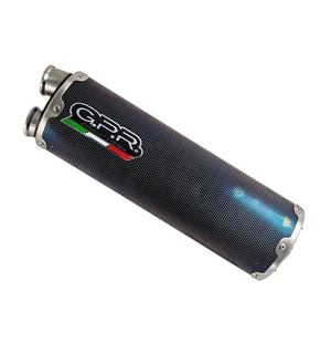 GPR Bmw R 1250 Gs 2021/22 e5 EC-Approv. slip-on exhaust Dual Poppy Impact Zero kuva
