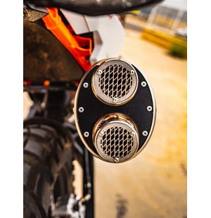 GPR Ktm Duke 890 - 890 R 2021/2022 e5 EC-Approv. slip-on exhaust Dual Poppy kuva