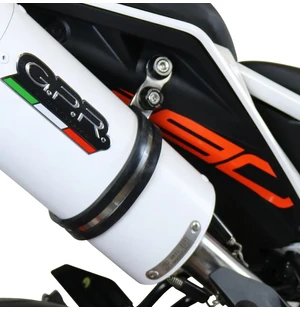 GPR Ktm Duke 250 2017/20 e4 EC-Approv. slip-on exhaust catalized Deeptone Inox kuva