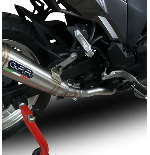 GPR Kawasaki Versys-X 300 2017/20 e4 EC-Approv. slip-on exhaust catalized Powerc kuva