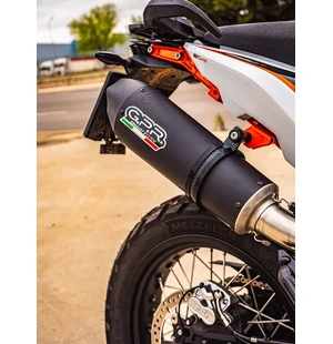 GPR Ktm Duke 890 - 890 R 2021/2022 e5 EC-Approv. slip-on exhaust GP Evo4 Black T kuva